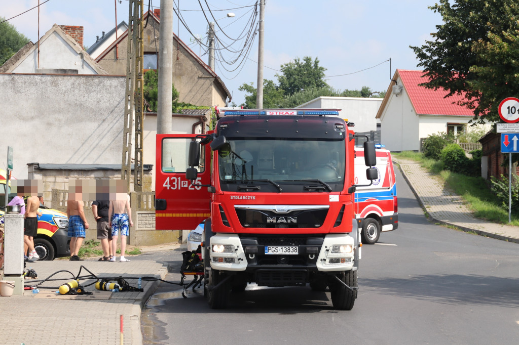 Wybuch w budynku mieszkalnym w Starym Gostyniu
