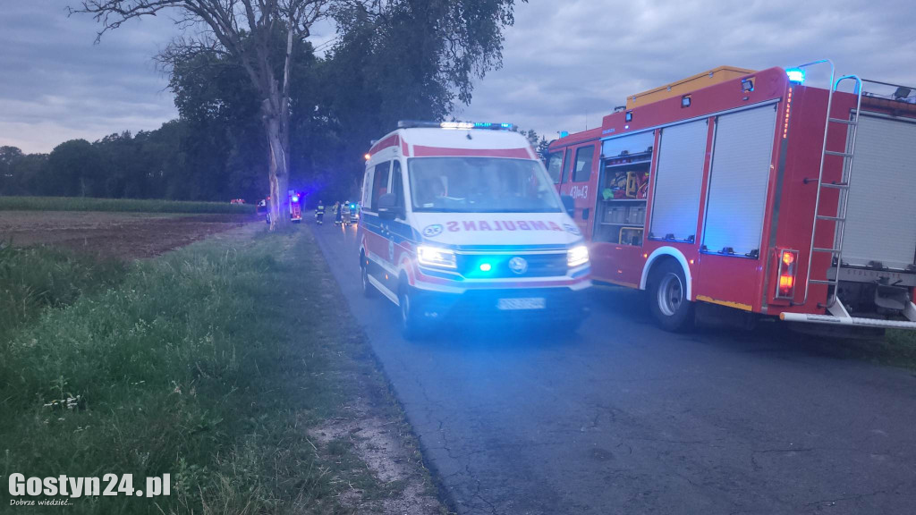 Wypadek na trasie Wilkonice-Skoraszewice