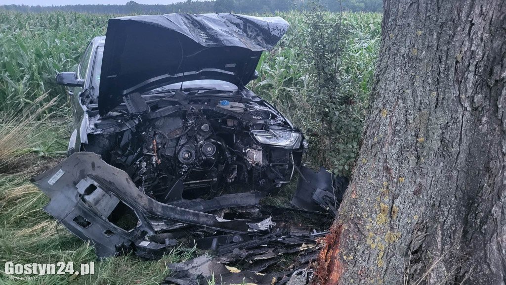 Wypadek na trasie Wilkonice-Skoraszewice