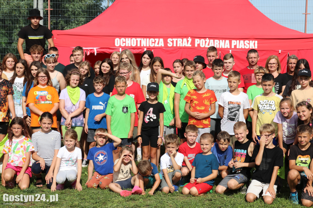 Noc w Szwajcarii Godurowskiej, czyli biwak młodych strażaków