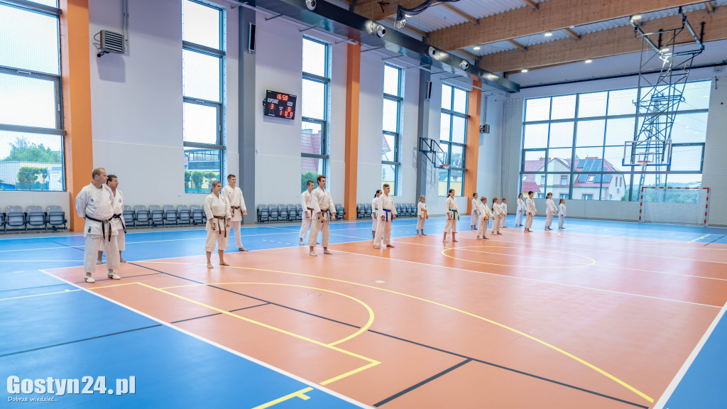 Pierwszy trening w nowej hali przy ZSZ Gostyń