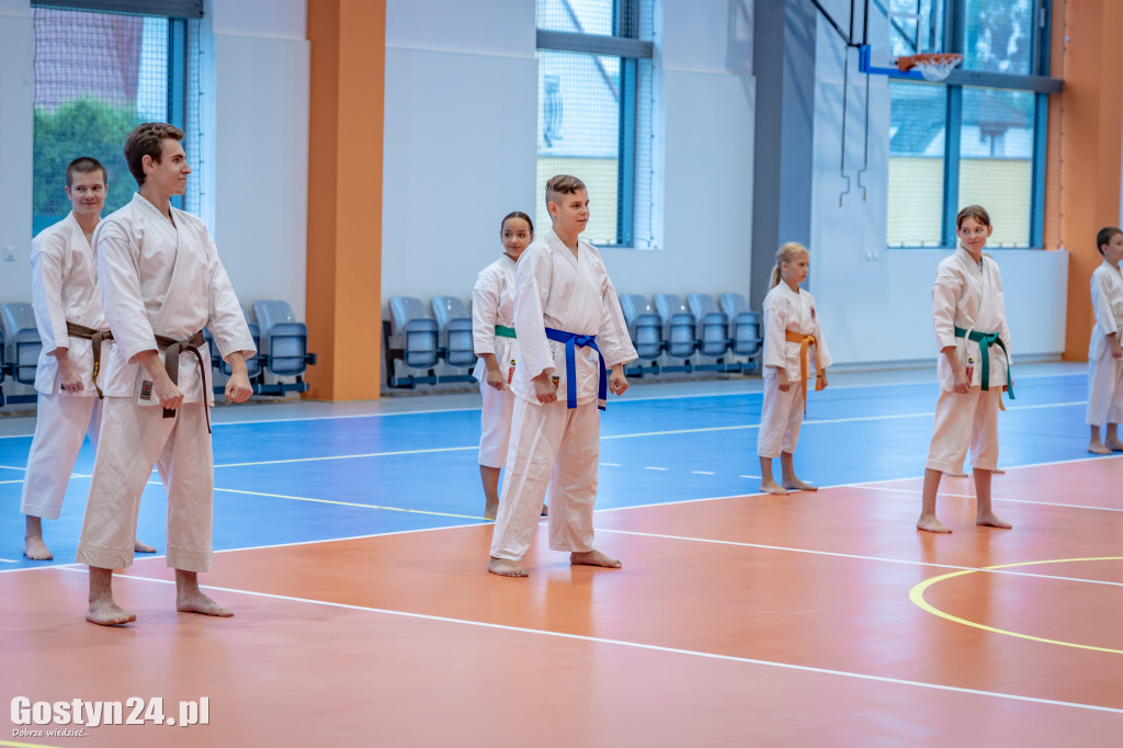Pierwszy trening w nowej hali przy ZSZ Gostyń