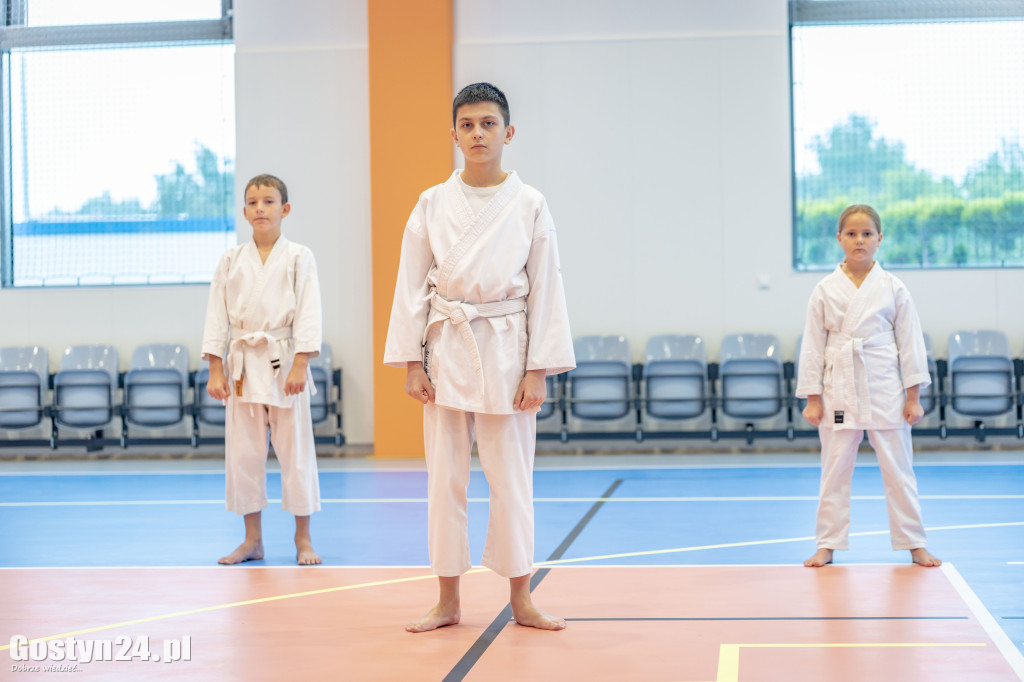 Pierwszy trening w nowej hali przy ZSZ Gostyń