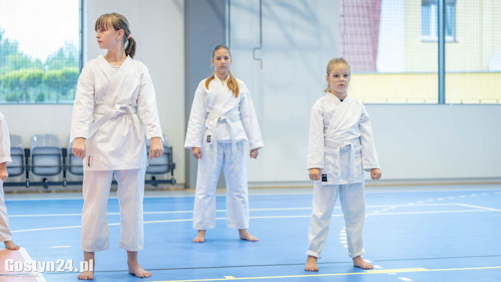 Pierwszy trening w nowej hali przy ZSZ Gostyń