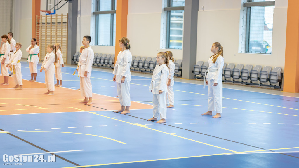 Pierwszy trening w nowej hali przy ZSZ Gostyń