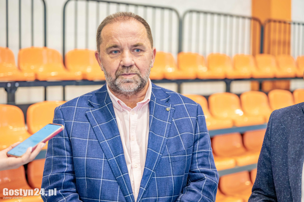 Pierwszy trening w nowej hali przy ZSZ Gostyń