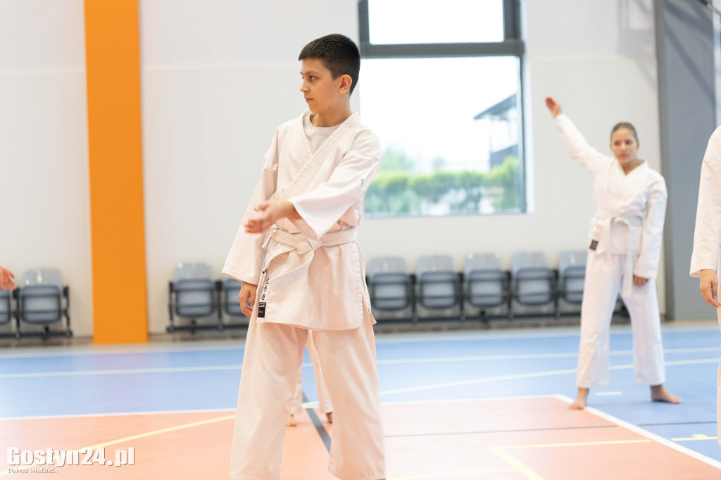Pierwszy trening w nowej hali przy ZSZ Gostyń