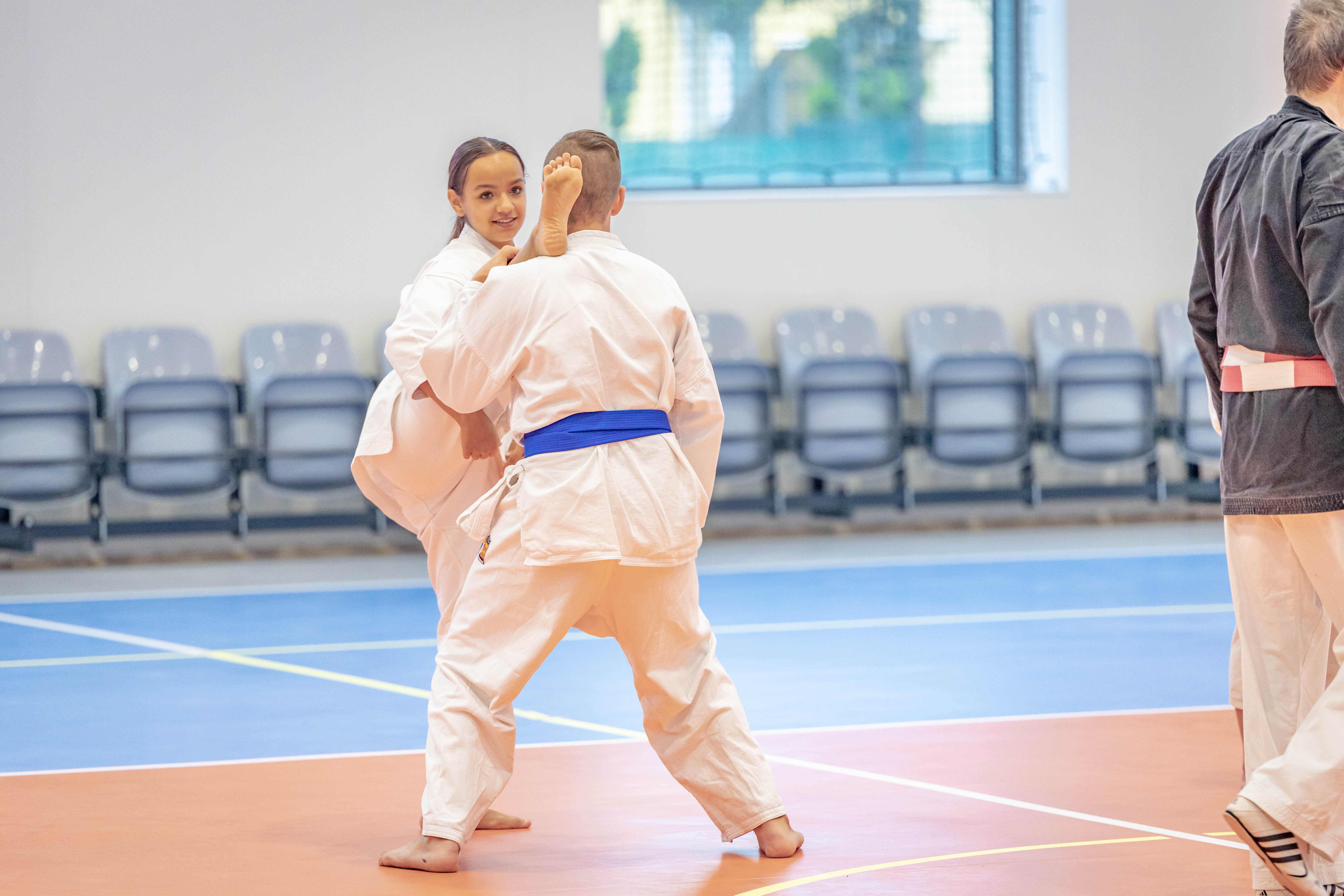Pierwszy trening w nowej hali przy ZSZ Gostyń