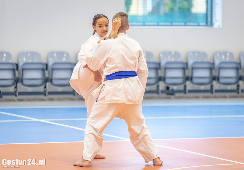 Pierwszy trening w nowej hali przy ZSZ Gostyń