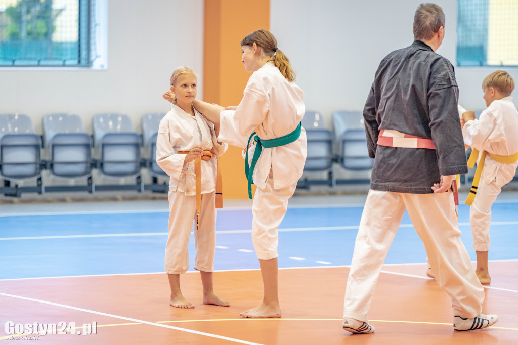 Pierwszy trening w nowej hali przy ZSZ Gostyń