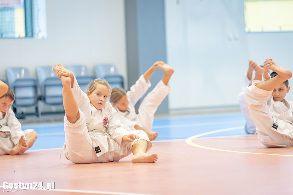 Pierwszy trening w nowej hali przy ZSZ Gostyń