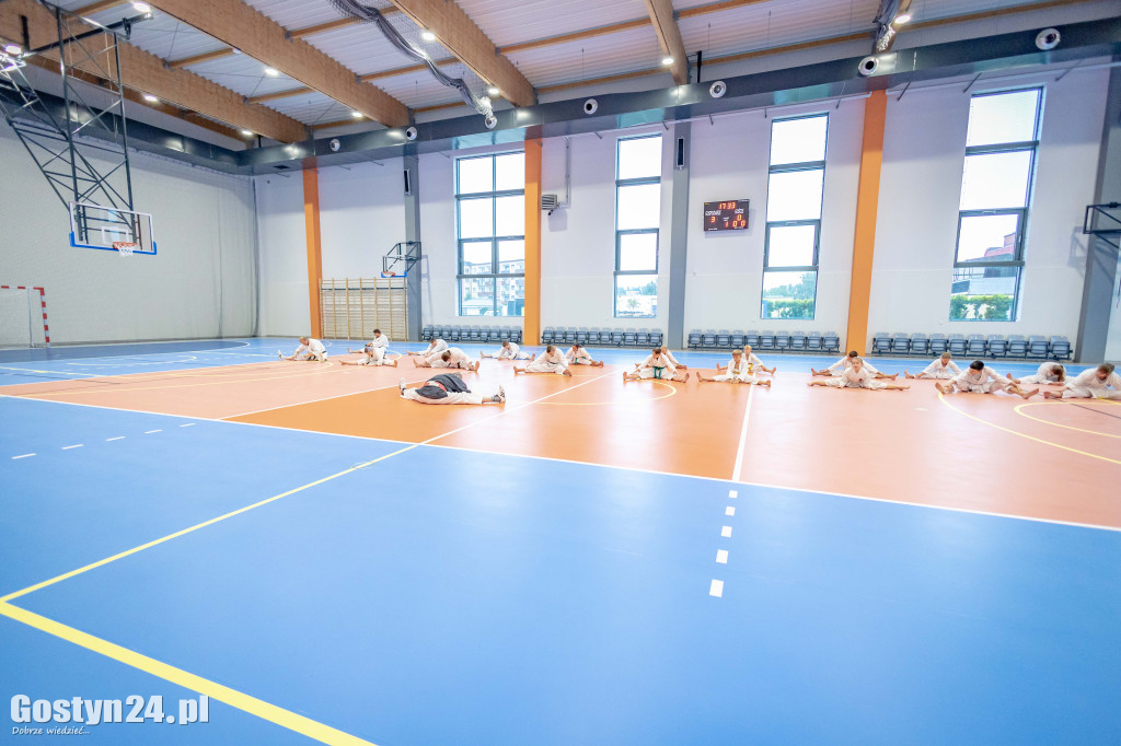 Pierwszy trening w nowej hali przy ZSZ Gostyń