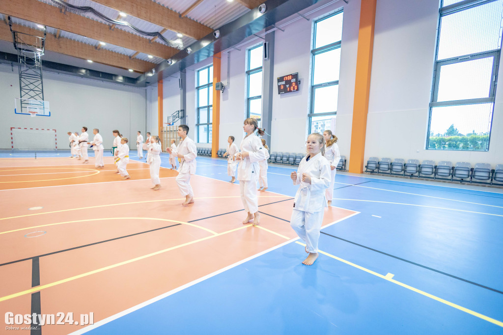Pierwszy trening w nowej hali przy ZSZ Gostyń