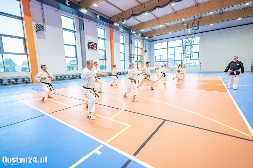 Pierwszy trening w nowej hali przy ZSZ Gostyń