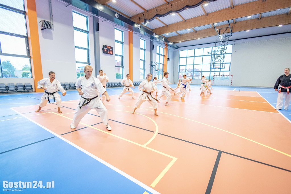 Pierwszy trening w nowej hali przy ZSZ Gostyń
