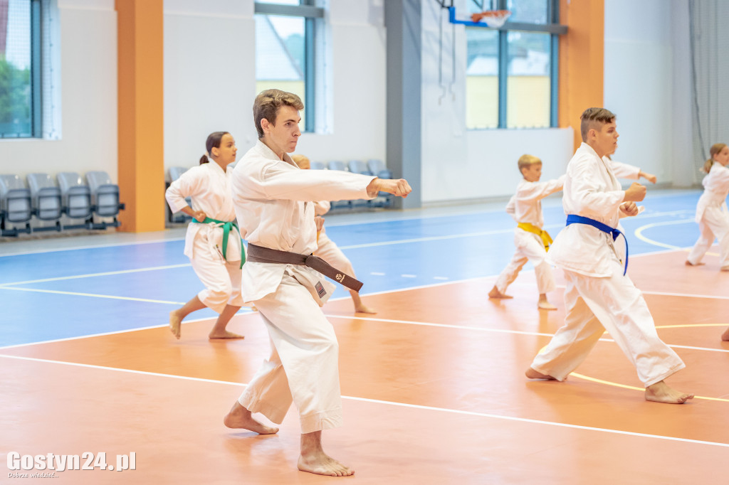 Pierwszy trening w nowej hali przy ZSZ Gostyń
