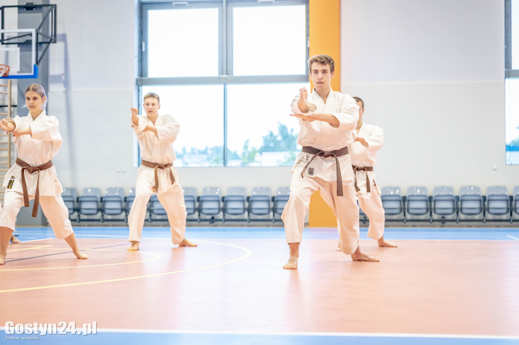 Pierwszy trening w nowej hali przy ZSZ Gostyń