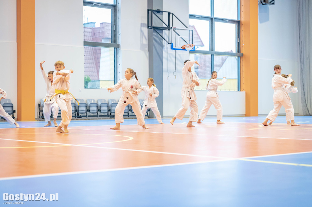 Pierwszy trening w nowej hali przy ZSZ Gostyń