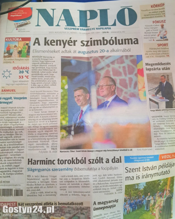 Delegacja z Krobi na Węgrzech