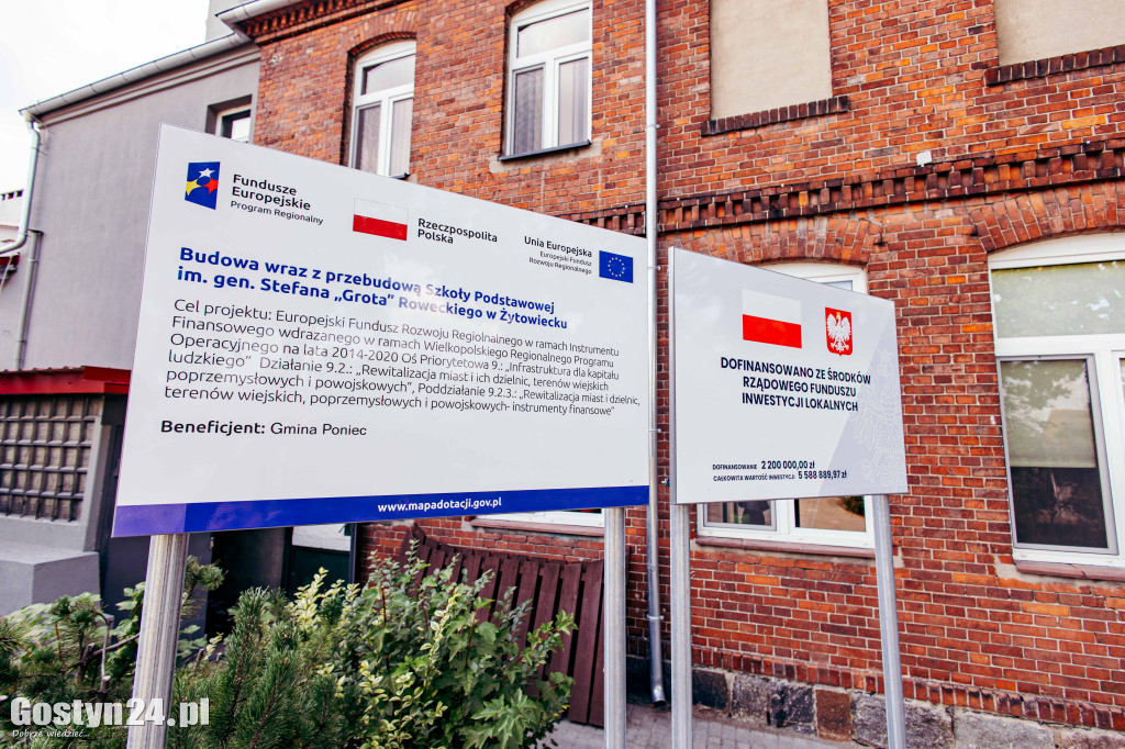 Budowa z przebudową Szkoły Podstawowej w Żytowiecku