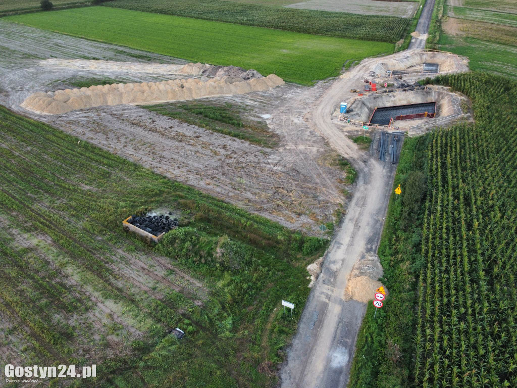 Prace na trasie obwodnicy K12