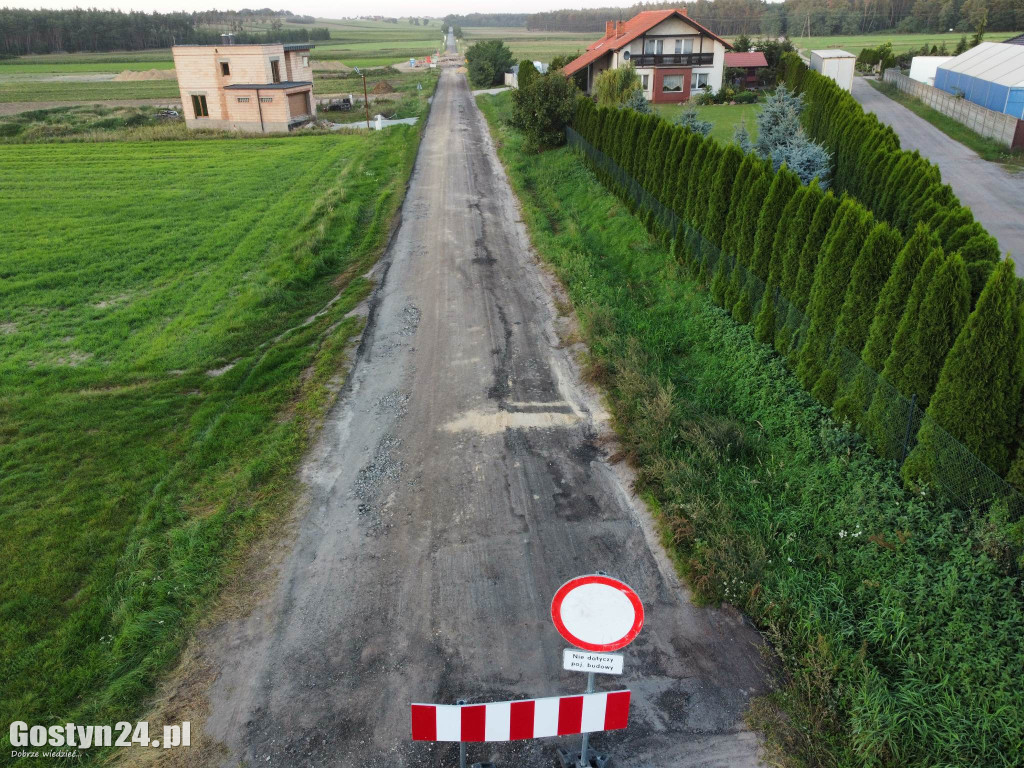 Prace na trasie obwodnicy K12