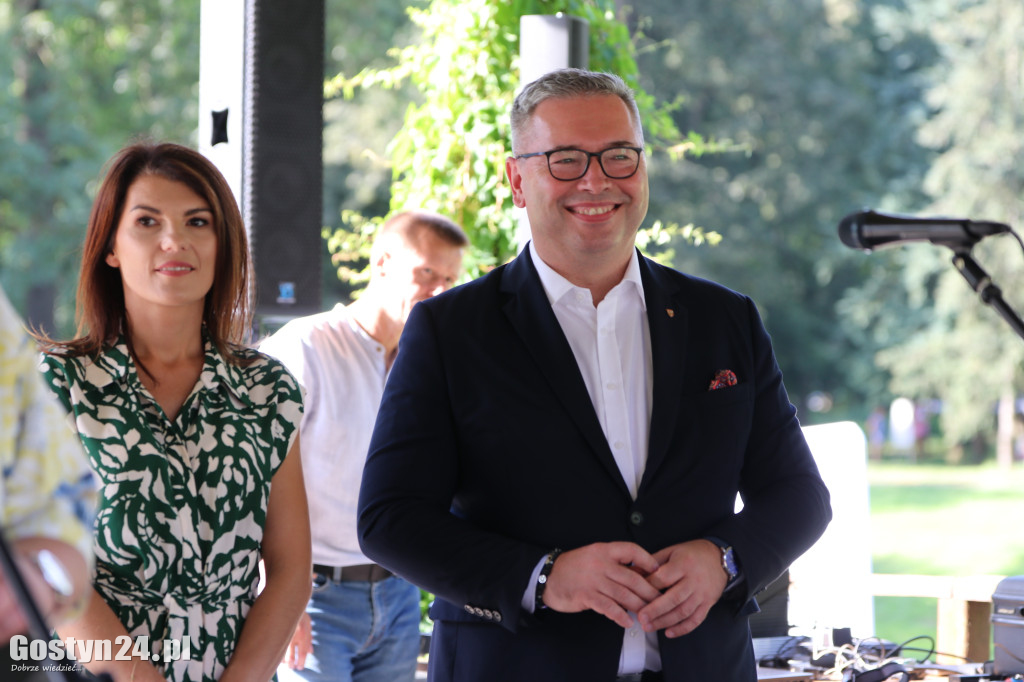 Otwarcie parku przy Zamku Wielkopolskim w Rokosowie