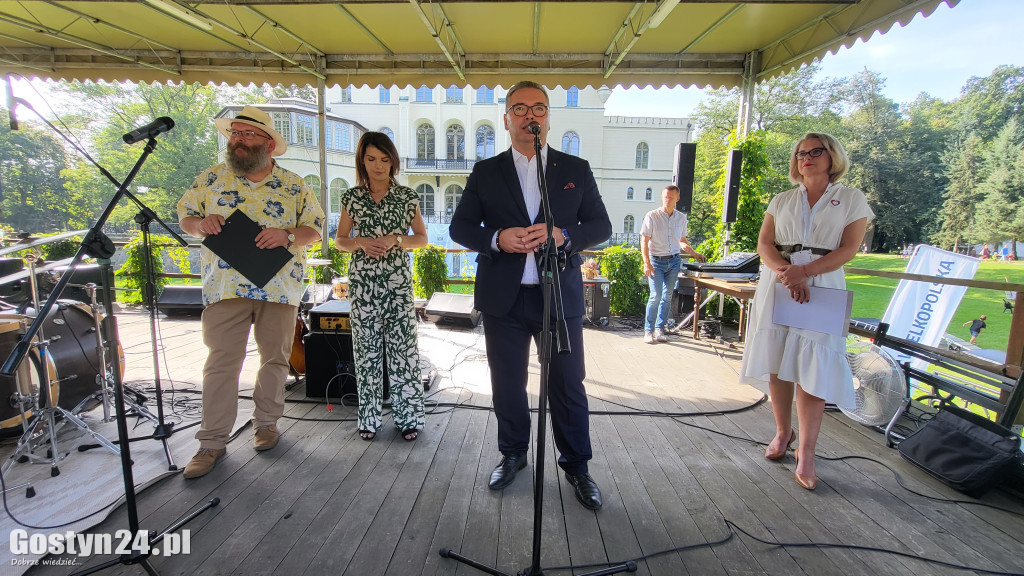 Otwarcie parku przy Zamku Wielkopolskim w Rokosowie