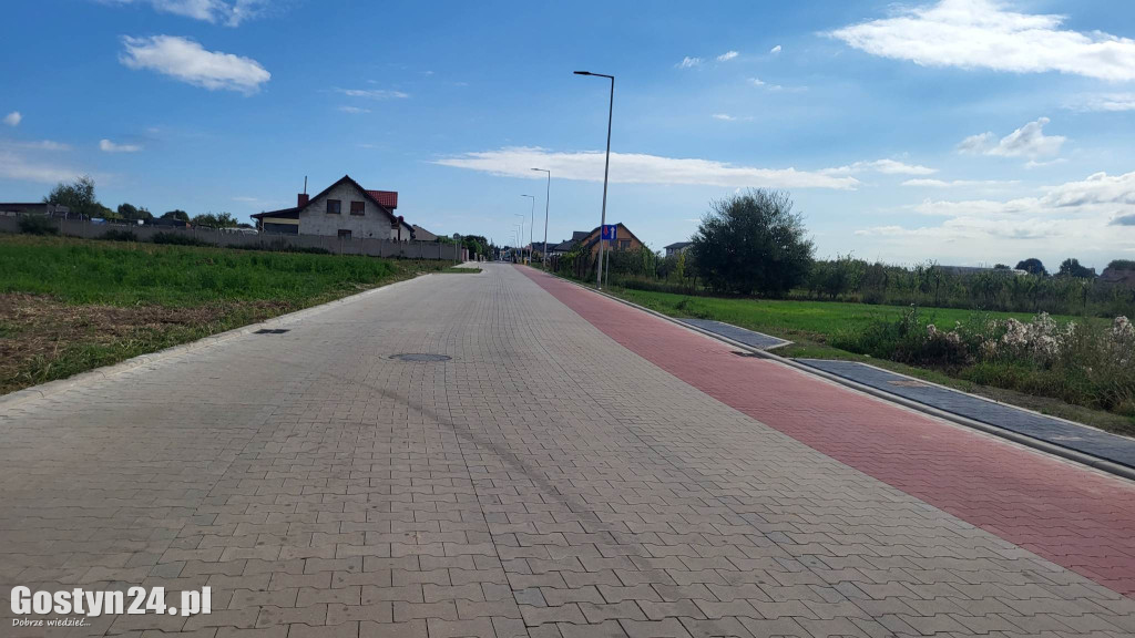 Otwarcie nowo wybudowanych ulic w Krobi
