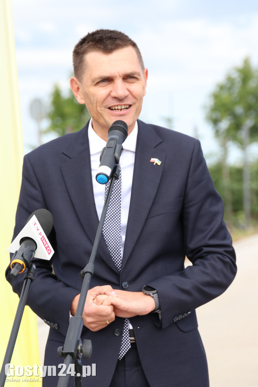 Otwarcie nowo wybudowanych ulic w Krobi