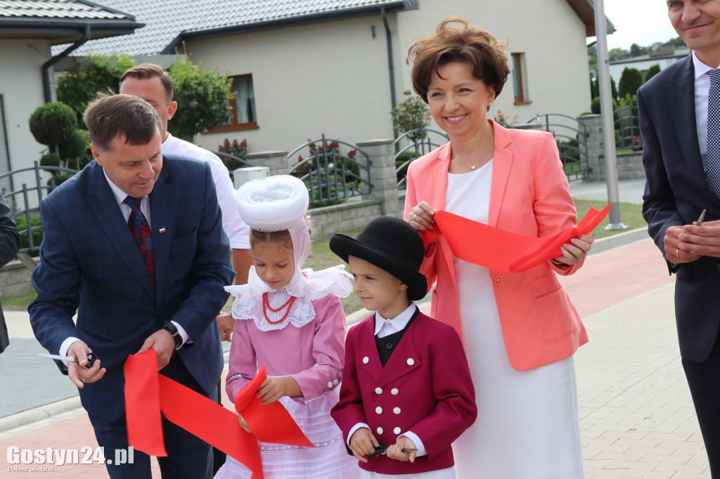 Otwarcie nowo wybudowanych ulic w Krobi