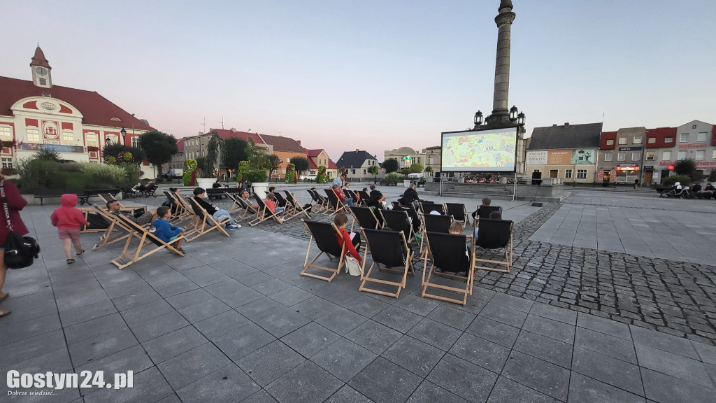 Kino plenerowe na gostyńskim rynku