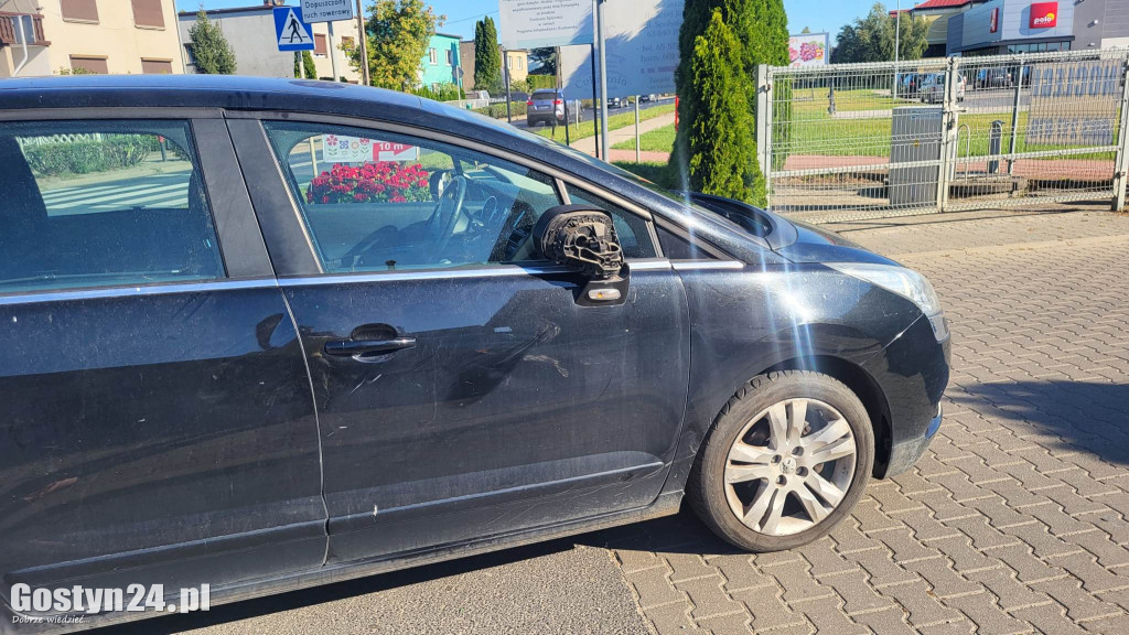 Potrącenie rowerzysty w  Krobi