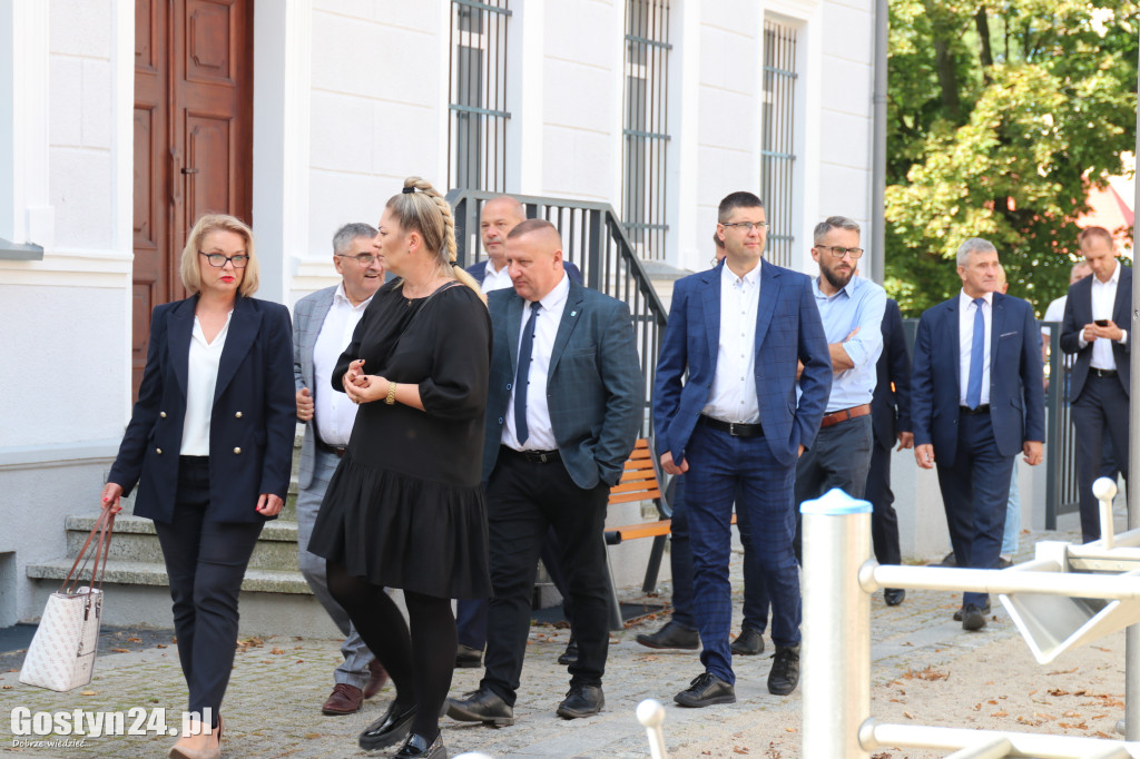 Wizytacja marszałka Marka Woźniaka w Krobi