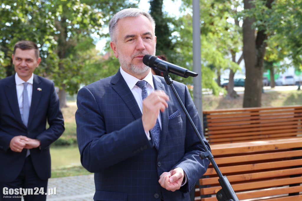 Wizytacja marszałka Marka Woźniaka w Krobi