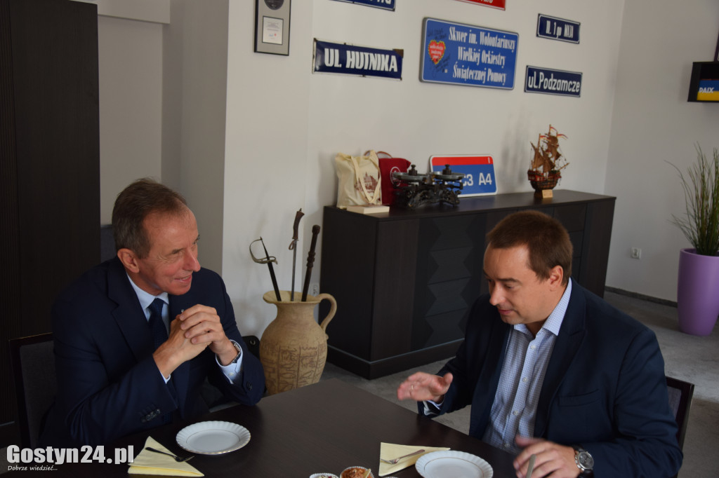 Marszałek Senatu odwiedził Gostyń i Borek Wlkp.