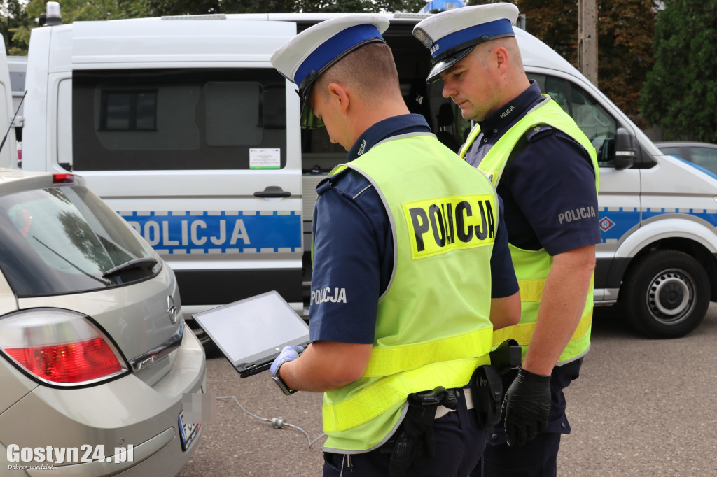Akcja KWP Poznań na gostyńskich drogach