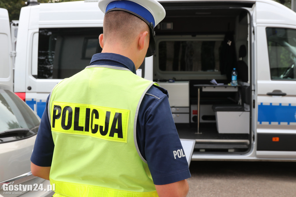 Akcja KWP Poznań na gostyńskich drogach