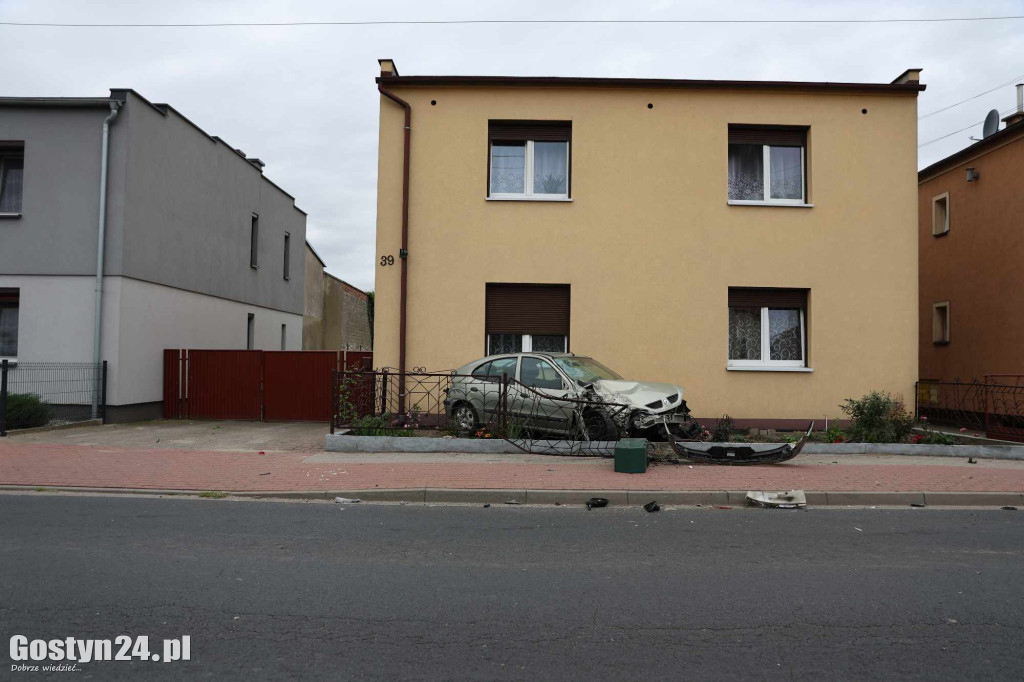 Zdarzenie na ul. Nad Kanią w Gostyniu