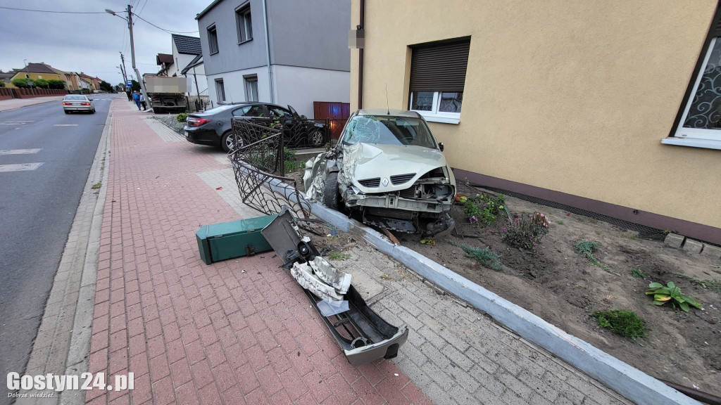 Zdarzenie na ul. Nad Kanią w Gostyniu