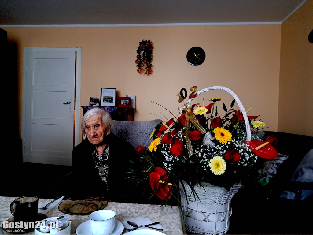 102 urodziny Marianny Nawrockiej z Ponieca