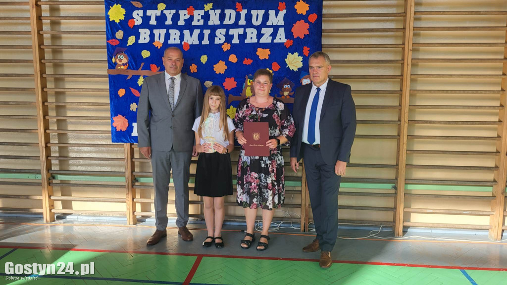 Stypendia burmistrza Borku Wlkp. dla uczniów szkół gminnych