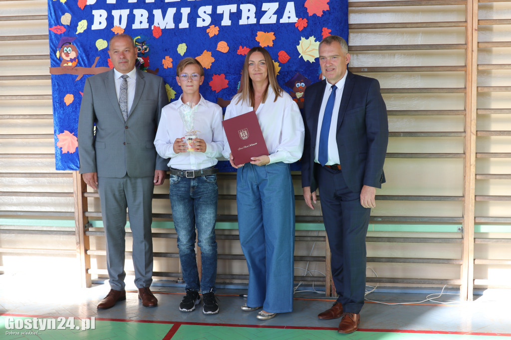 Stypendia burmistrza Borku Wlkp. dla uczniów szkół gminnych