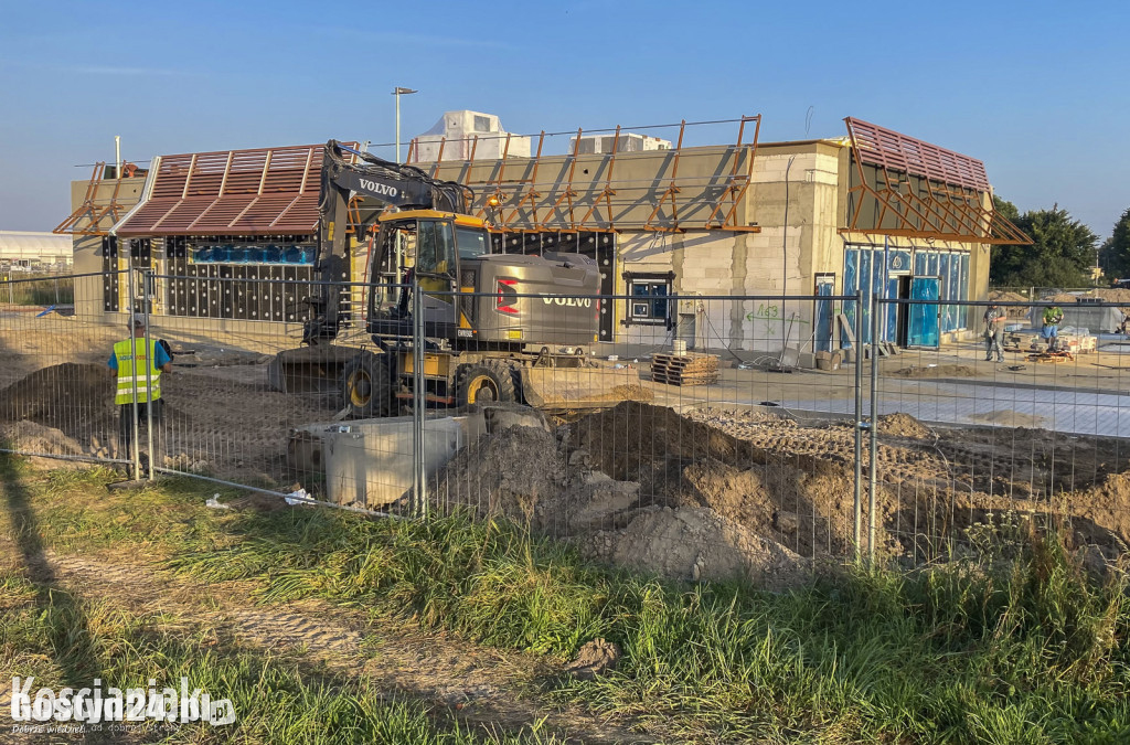 Budowa restauracji McDonald's w Kościanie