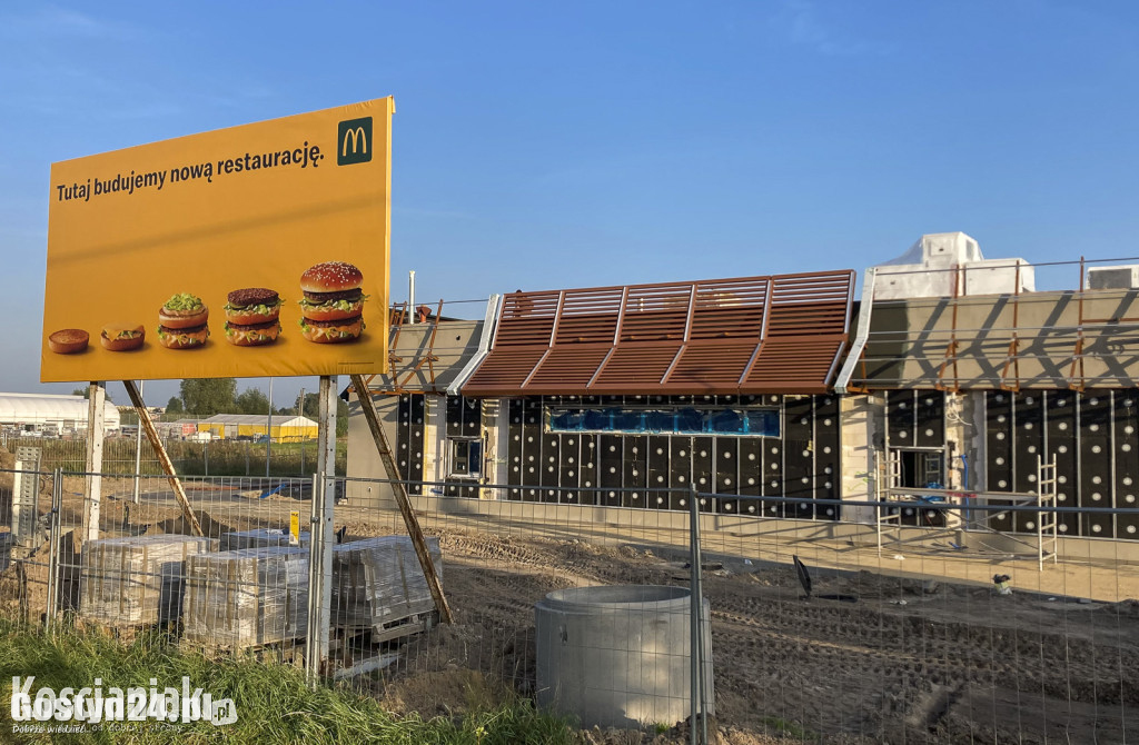 Budowa restauracji McDonald's w Kościanie