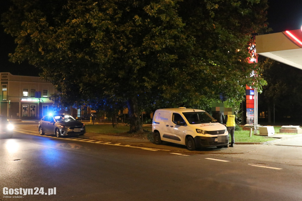 Zdarzenie na stacji paliw Orlen w Gostyniiu