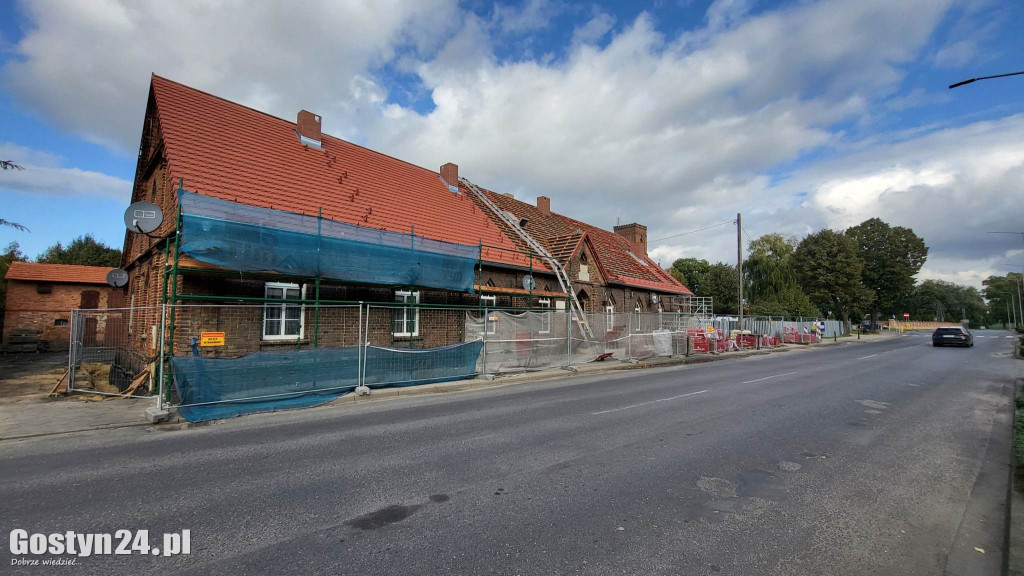 Rewitalizacja w centrum Pępowa