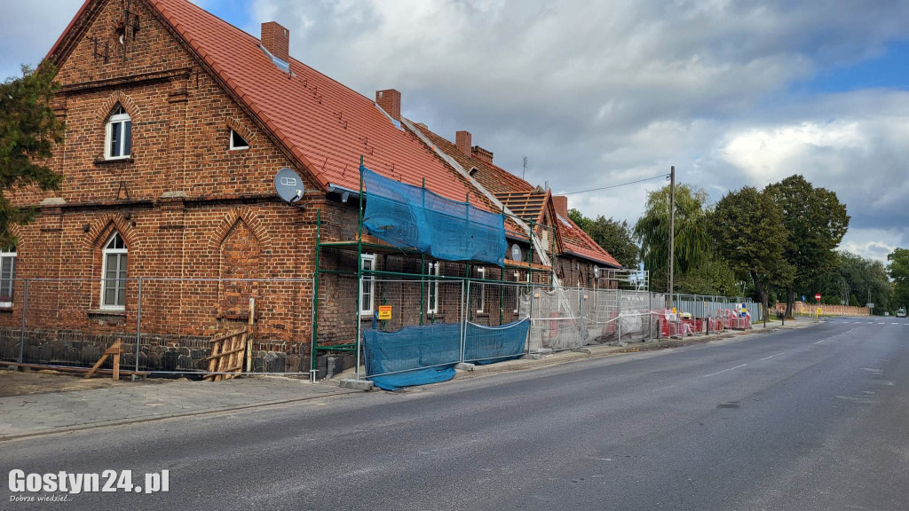 Rewitalizacja w centrum Pępowa