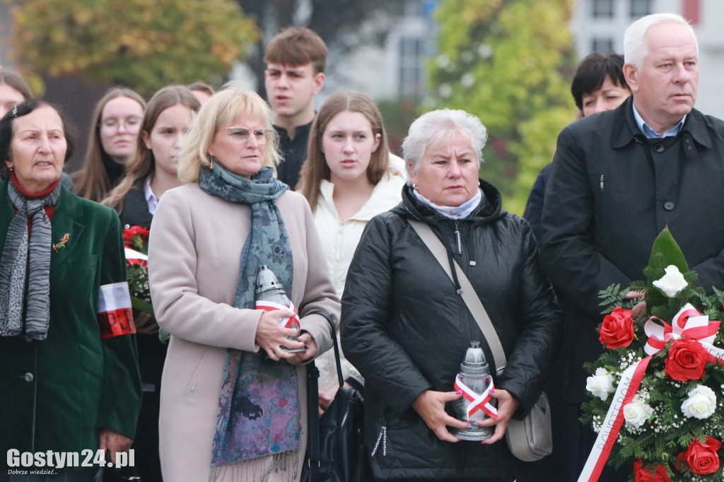 Uczcili rocznicę rozstrzelania mieszkańców Gostynia