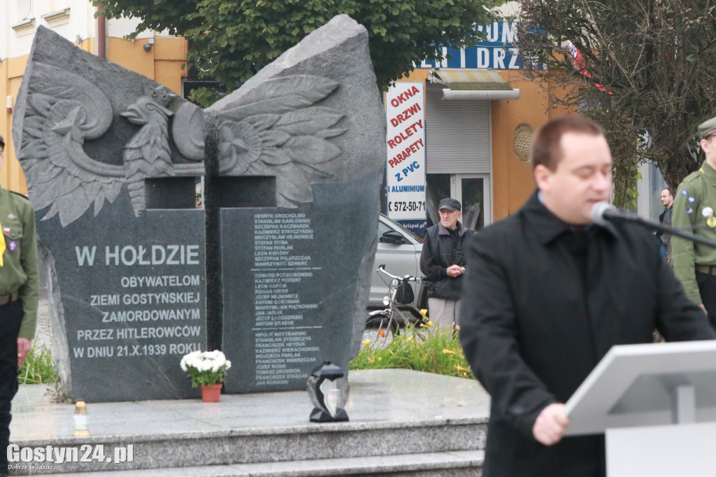 Uczcili rocznicę rozstrzelania mieszkańców Gostynia
